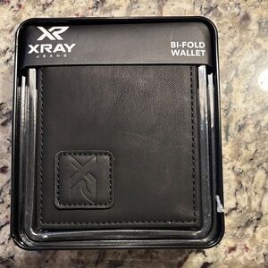 Xray Jeans Black Bi-Fold Wallet New